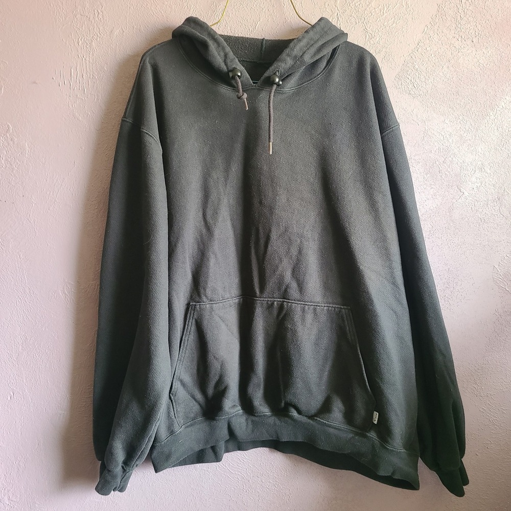 NSA FR Reliant Fleece‎ Hoodie Mens XL Black New Flame Resistant Workwear CAT 2